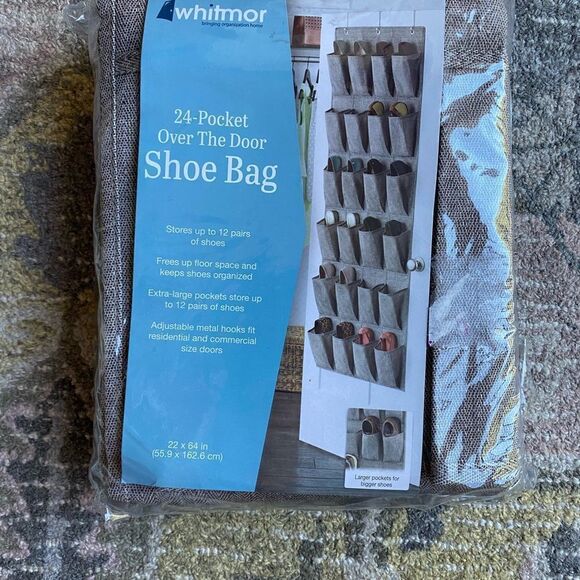 Whitmor Over the door Hanging Shoe Storage - Picture 4 of 4